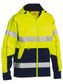BISLEY TAPED HIVIS FLEECE HOODIE