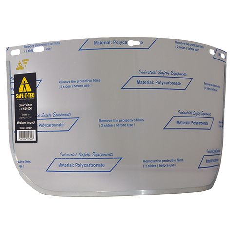 FACE SAFE T TEC  CLEAR VISOR FITS 561000