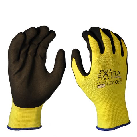 HIVIZ FOAM LATEX GLOVE PAIR