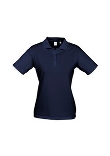 EMBROID WAIKATO REGIONAL LADIES POLO NAVY L/.B WHITE