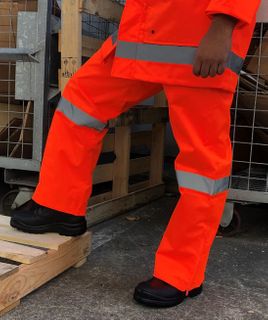 OVERTROUSER ARMOURWEAR TAPED DAY/NIGHT ORANGE