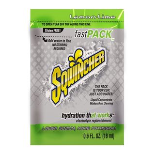 FIRST AID SQWINCHER FAST PACK LEMON LIME 50 PACK EA