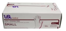 GLOVES USL POWDER FREE LATEX GLOVES SMALL