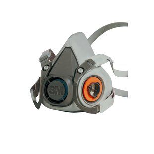 RESPIRATORY 3M HALF FACE MASK ONLY SMALL REUSABLE EACH