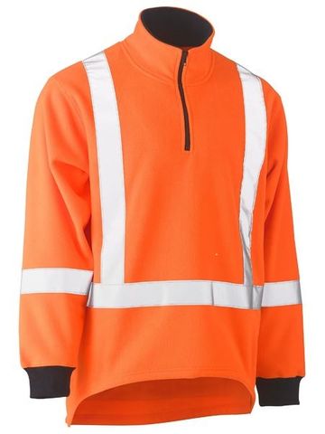 WORKWEAR BISLEY FLEECE PULLOVER TTMC X-BACK EACH