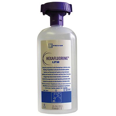 PREVOR HEXAFLUORINE WASHBOTTLE 500ML