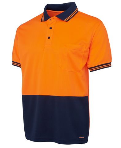 WORKWEAR JBS WEAR HI VIS TRADITIONAL POLO S/S