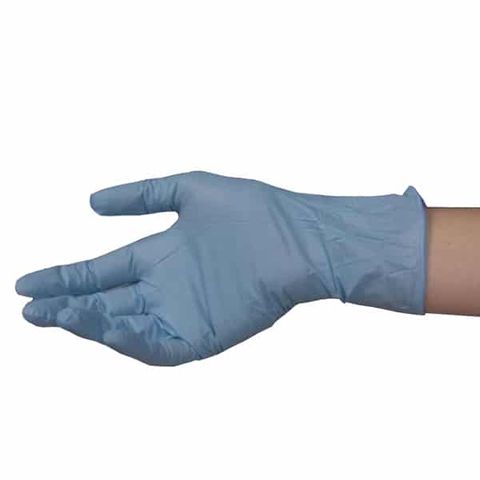 NITRILE BLUE LOW POWDER GLOVES BOX