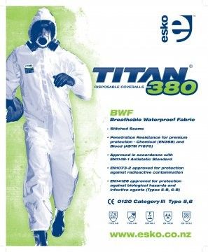 COVERALL TITAN 380 TYPE 5&6