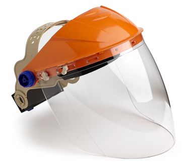 FACE ESKO TUFF SHIELD  BROWGUARD VISOR HI IMPACT  ASSEMBLED