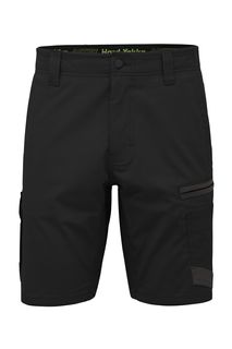 WORKWEAR HARD YAKKA RAPTOR SHORTS ACTIVE BLACK EA