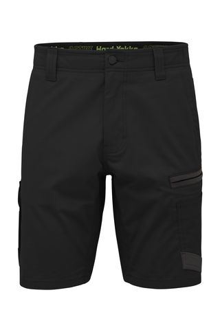 WORKWEAR HARD YAKKA RAPTOR SHORTS ACTIVE BLACK EA