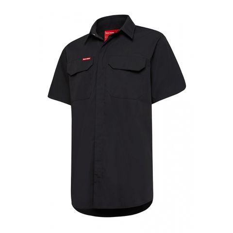 WORKWEAR YAKKA BLACK SHIRT