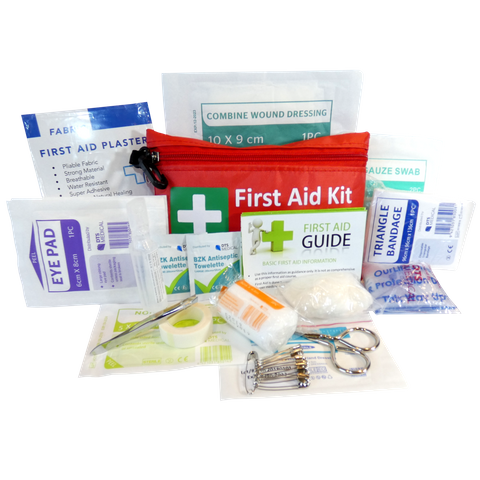 FIRST AID ENVELOPE WITH CLIP