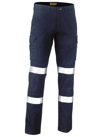 WORKWEAR BISLEY TAPED BIOMOTION STRETCH CARGO TROUSERS