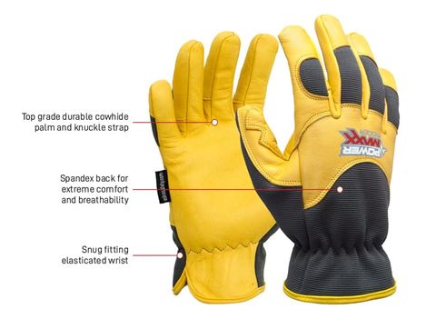 GLOVE ESKO POWERMAXX RIGGER PREMIUM COWGRAIN