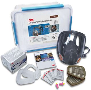 RESPIRATORY 3M SPRAYING PAINTING KIT A1P2