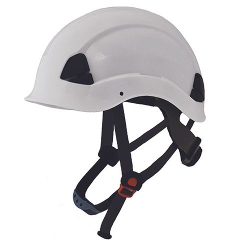 HEAD PROTECTION SAFE-T-TEC PEAKLESS HELMET + RATCHET HARNESS -(NO GOOGLE