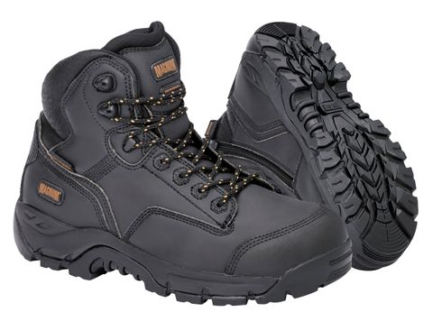 BOOT MAGNUM PRECISION WPI CT LACE/ZIP BLACK PAIR US 8