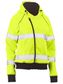WORKWEAR BISLEY WOMENS TAPED HI VIS FLEECE JUMPER EA