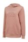 PULLOVER HARD YAKKA WOMENS EMBOSSED HOODIE PINK XS EA