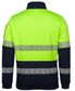 WORKWEAR JB'S 1/2 ZIP SEGMENTED TAPE FLEECY ORANGE/NAVY EACH