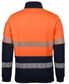 WORKWEAR JB'S 1/2 ZIP SEGMENTED TAPE FLEECY ORANGE/NAVY EACH