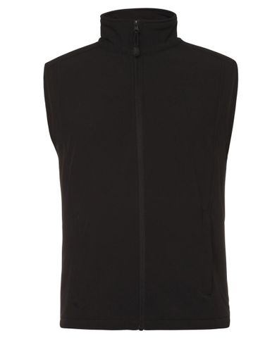 WORKWEAR JBS VEST MENS LAYER SOFT SHELL (FITS 3CZP) BLACK