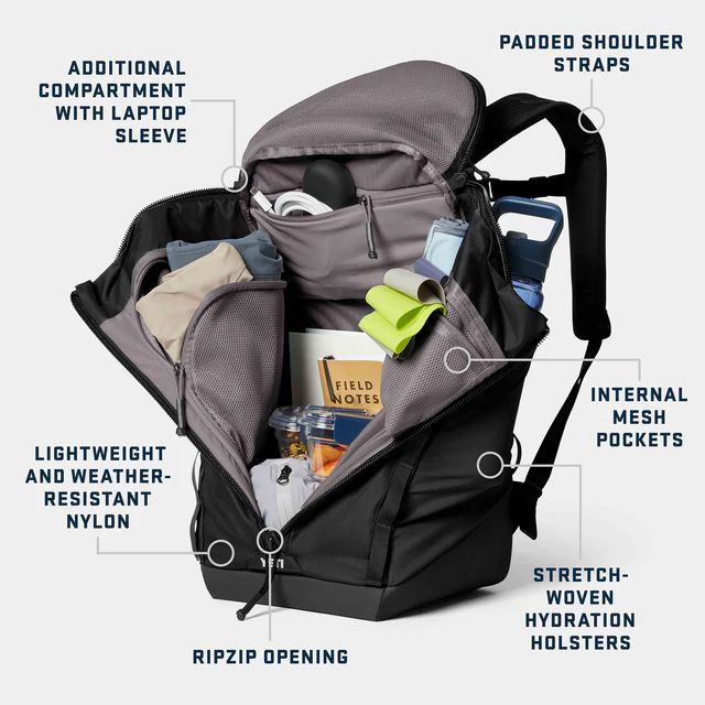 Yeti Palo 26L Backpack Features