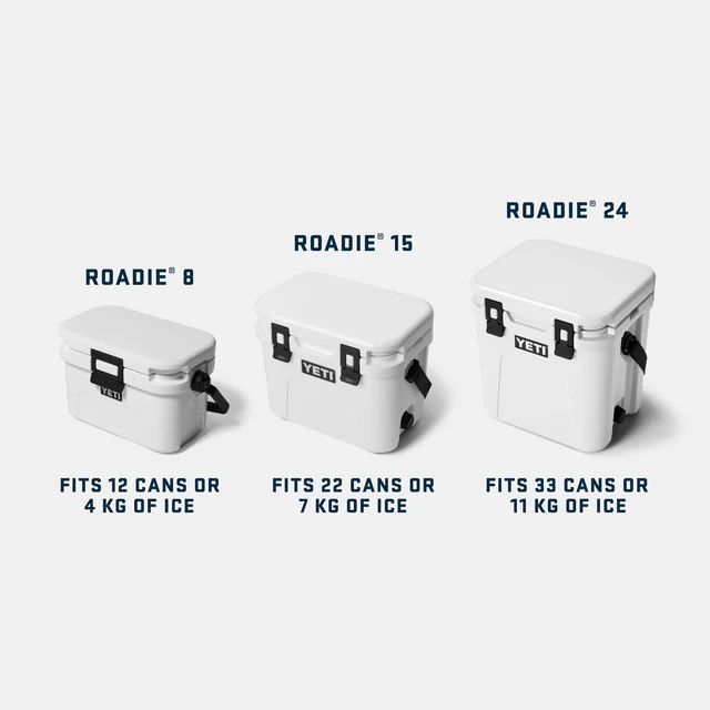 Yeti Roadie 8 Hard Cooler Size Guide