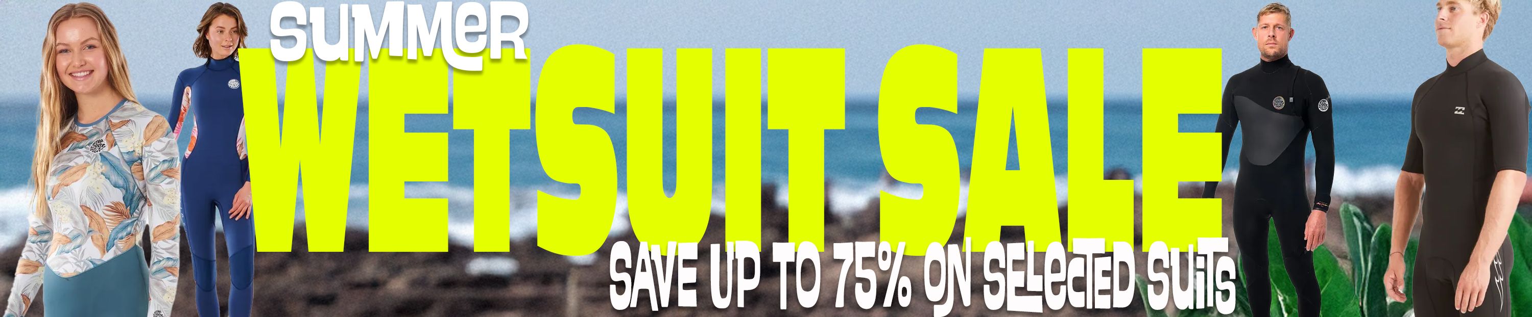 Wetsuit Sale Now On