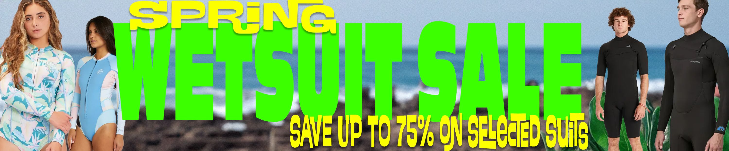 Wetsuit Sale Now On