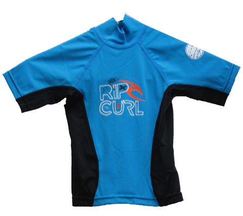 Rip Curl Grom Search Short Sleeve Rash