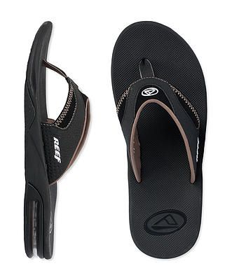 Reef Fanning Black Fossil