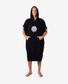 Rip Curl Icon  Hooded Towel Black