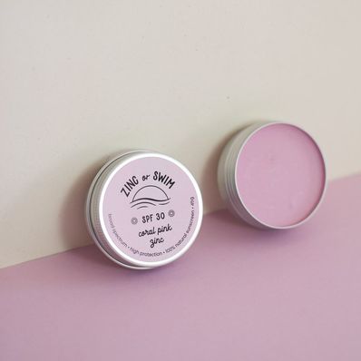 Zinc Or Swim Coral Pink Spf30