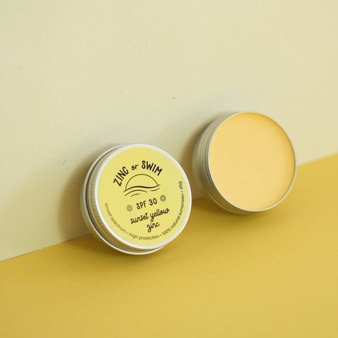 Zinc Or Swim Sunset Yellow Spf30