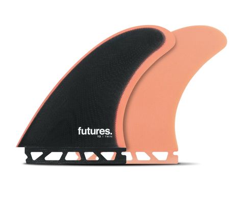 Futures T2 Fibreglass Twin- Indigo/ Rose