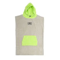 O&e Youth Hooded Poncho - Grey