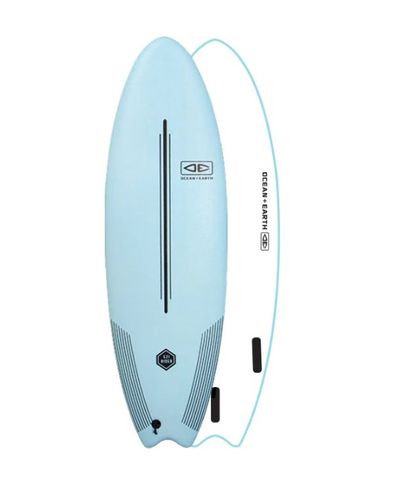 O&E Ezi Rider 5'6 Soft Board