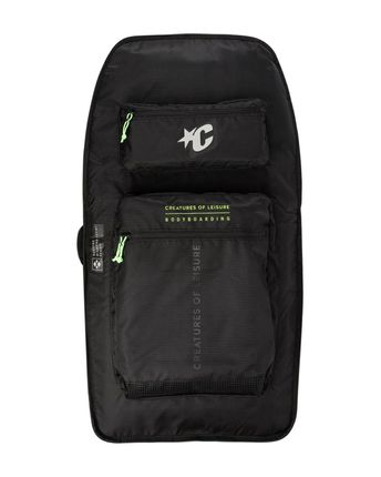 Creatures Bodyboard Double Black/citrus