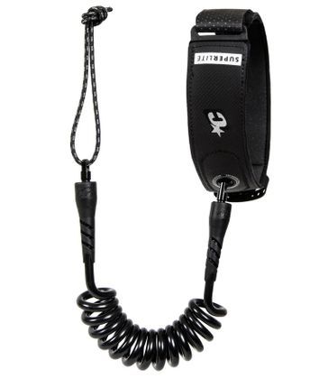 Creatures Superlite Bodyboard Bicep Leash - Black Silver