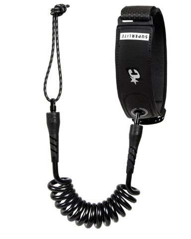 Creatures Superlite Bodyboard Bicep Leash - Black Silver