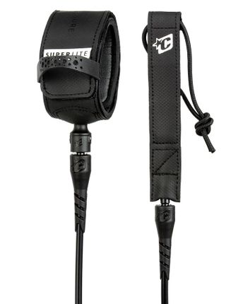 Creatures Superlite Pro Leash 7' Blk Sil