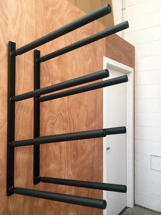 Curve Steel Quad Sup Rack