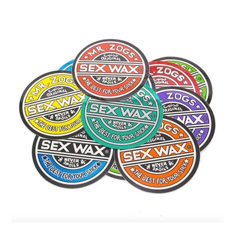 Sex Wax Circular Sticker 9.5''