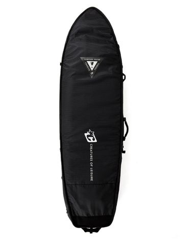 Creatures Fish Triple  DT2.0 Board Bag - Black/ Silver