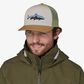 Patagonia Fitz Roy Trout Trucker  w/Tan