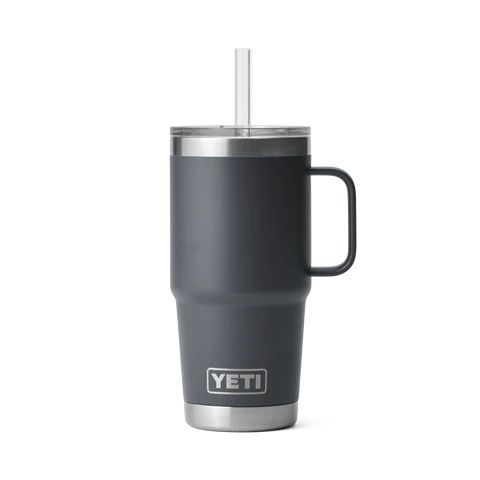 Yeti Rambler 35 Oz Straw Mug Charcoal