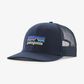 Patagonia P-6 Logo Trucker Hat New Navy